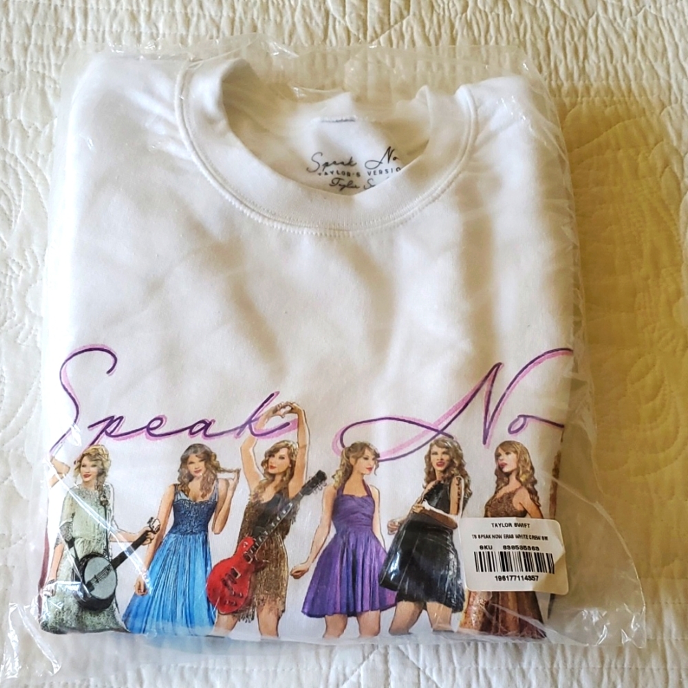 Speak Now Taylor's Version Eras Crewneck Sweatshirt